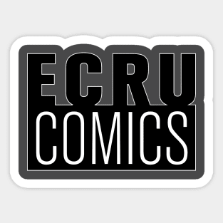 ECRU COMICS LOGO ALTERNATE Sticker